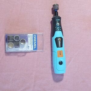 GoGonova Cordless Rotary Tool Set - Blue and Black